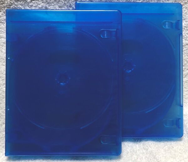CD&DVD&ブルーレイケース 8枚収納 2個セット