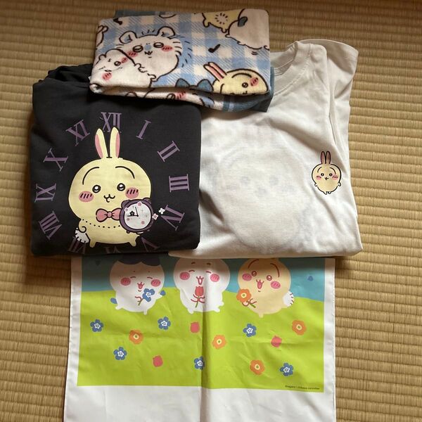 ちいかわ コラボ トレーナーTシャツ うさぎ