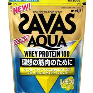 ザバス アクアホエイプロテイン100 レモン風味 800g