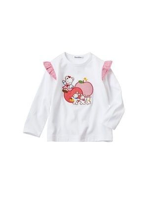 美品 ファミリア長袖Tシャツ120