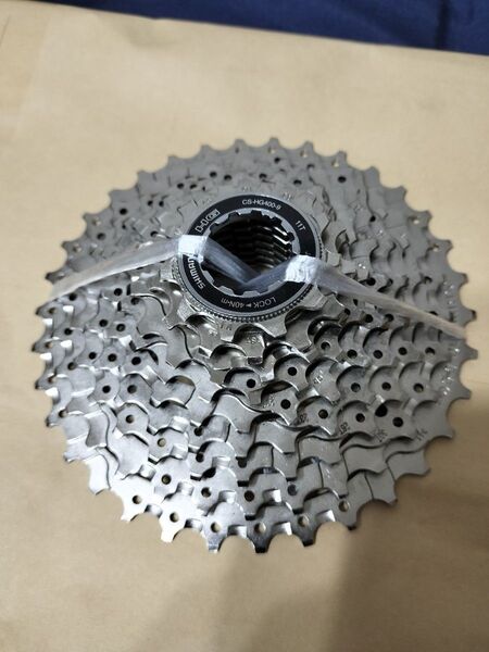 SHIMANO シマノ9速 CS HG400-9 11-34T 9S/カセットスプロケット 美品 自転車パーツ ギア