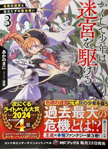 かくして少年は迷宮を駆ける 3 色欲の迷宮と役立たずの魔法使い
