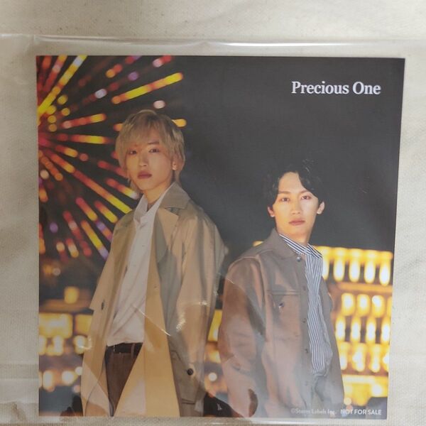 なにわ男子 +Alpha初回限定盤2 CD 先着購入特典 「Precious One」ユニジャケ