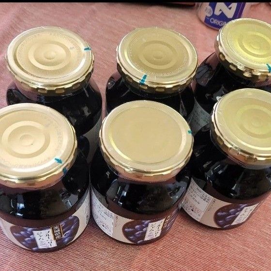 国産 茨城県産ブルーベリージャム465g つくば市産ブルーベリー使用 無農薬 無化学肥料 ブルーベリージャム 6瓶