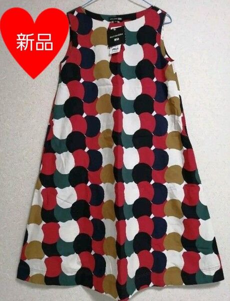 新品 UNIQLO×marimekko ワンピース ワンピース marimekkoワンピース 限定販売 ユニクロマリメッココラボ