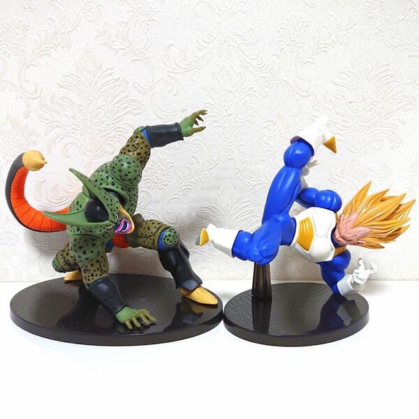 DRAGONBALL ドラゴンボール SCultures 造形天下一武道会5 フィギュア セル 超サイヤ人ベジータ プライズ 2点