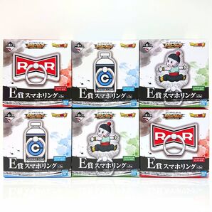 DRAGON BALL 一番くじ ドラゴンボール BATTLE OF WORLD E賞 スマホリング 新品未開封 全3種×2セット