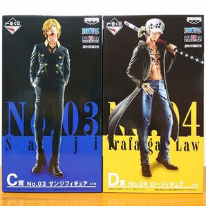 ONEPIECE 一番くじ ワンピース THE BEST EDITION フィギュア C賞 サンジ D賞 ロー 未開封 2点セット