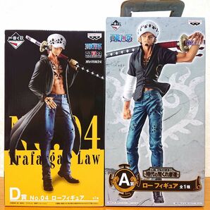 ワンピース 一番くじ THE BEST EDITION 時代の荒くれ者達 フィギュア A賞 D賞 トラファルガーロー 未開封 2点