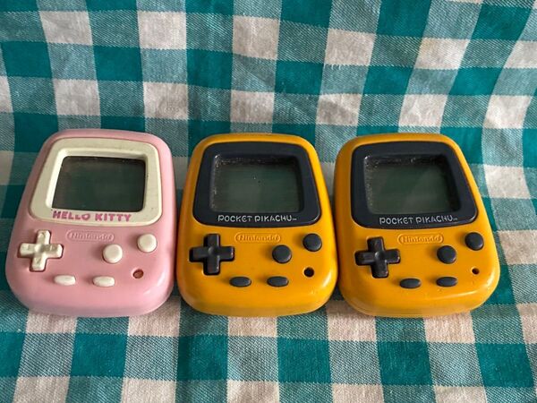 ポケットピカチュウ ポケットハローキティ ジャンクあり