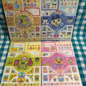 たまごっち ジャンボカードダス ラブリーレターセット 全4種