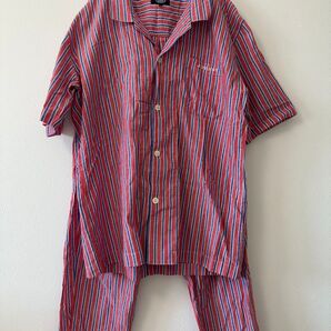 J.PRESS ジェイプレス 半袖 パジャマ ルームウェア シャツ パンツ 上下セット