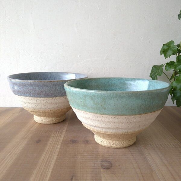 パステル小丼・2個 美濃焼〈新品・未使用〉