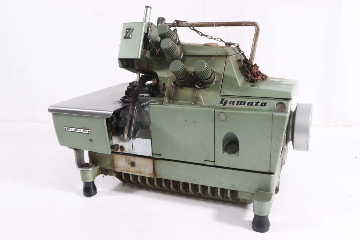稼働品】工業用ミシン ロック YAMATO ヤマト DCZ-361A-D4