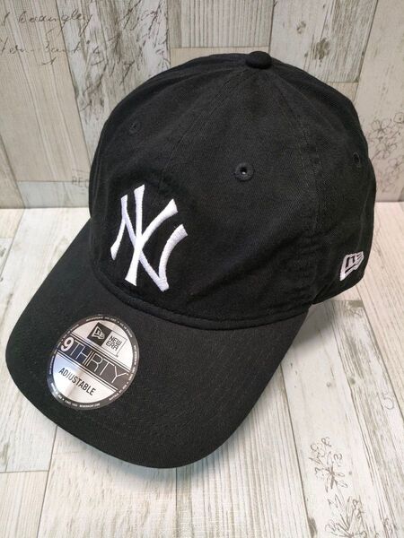 NEW ERA 9THIRTY ヤンキース ブラック キャップ ニューエラ