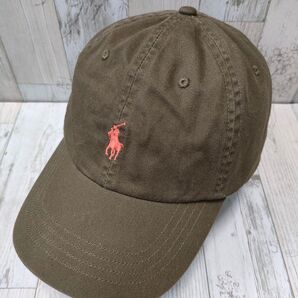 ポロラルフローレン カーキ キャップ POLO RALPH LAUREN