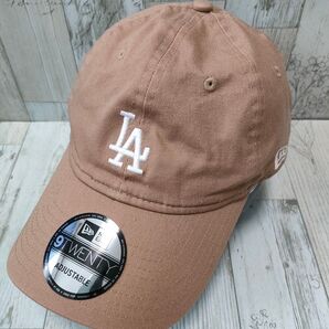 NEW ERA 9TWENTY ドジャース ベージュ キャップ ニューエラ