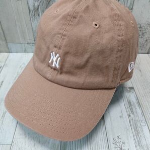 NEW ERA Casual Classic ヤンキース ベージュ キャップ ニューエラ