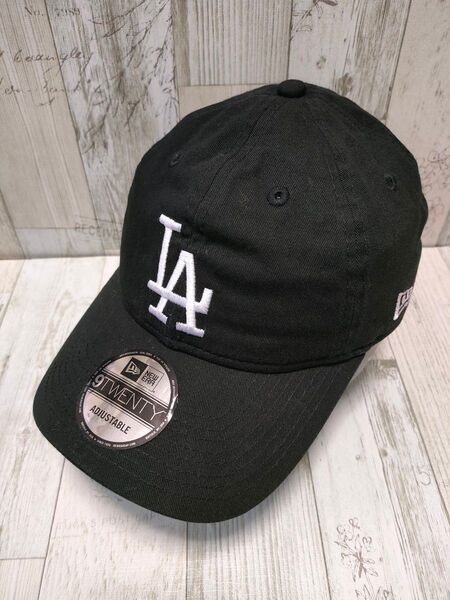 NEW ERA 9TWENTY ドジャース ブラック キャップ ニューエラ