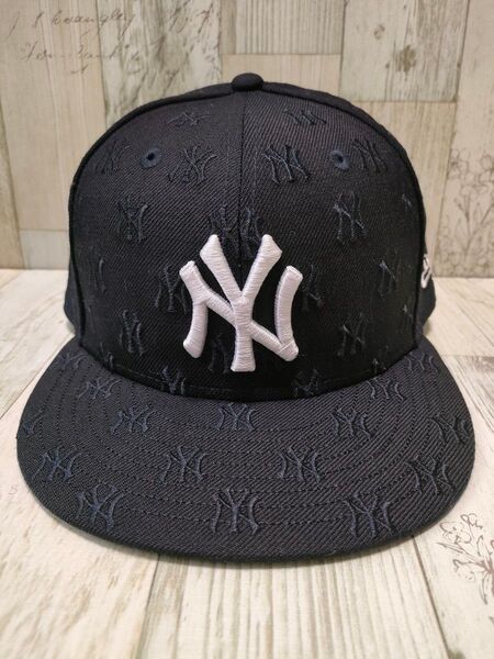 NEW ERA 59FIFTY モノグラム ヤンキース 7 3/8 キャップ ニューエラ