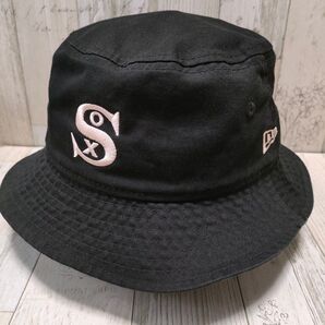 NEW ERA バケットハット ホワイトソックス ブラック M/L ニューエラ