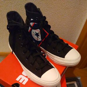 新品未使用タグ付き箱ありWeb限定CONVERSE ALL STAR STUDSPATCH MB Z HI BLACK22cm