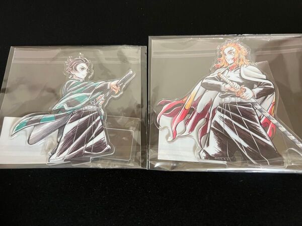 鬼滅の刃 ufotable WEBSHOPくじ D賞 アクリルスタンド 煉獄杏寿郎 竈門炭治郎