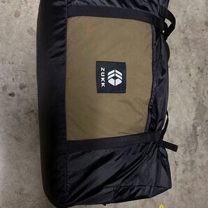 ZUKK ピケTC(オリーブブラウン)+エクステンションタープ+フタマタノサソイ