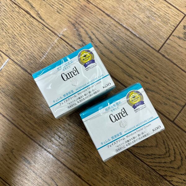 キュレル 潤浸保湿 フェイスクリーム 40g x 2個