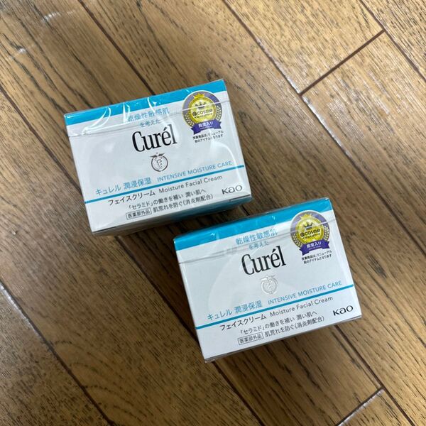 キュレル 潤浸保湿 フェイスクリーム 40g x2個
