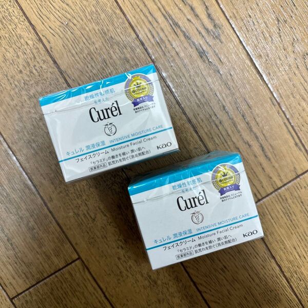 キュレル 潤浸保湿 フェイスクリーム 40g x2個