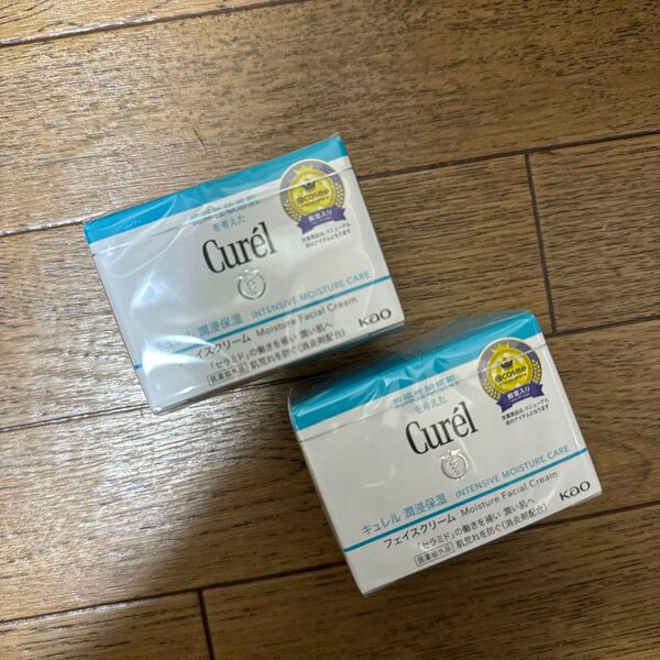 キュレル 潤浸保湿 フェイスクリーム 40g x 2個