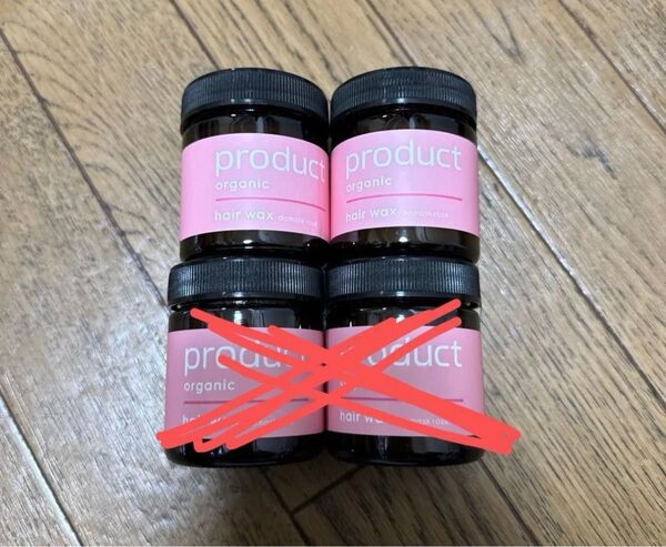 ザ・プロダクト ヘアワックス ローズ 42g x 2個