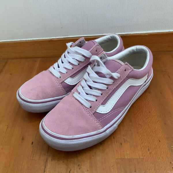 vans オールドスクール ピンク 23cm