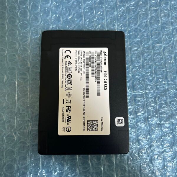 SSD 256GB sata 2.5インチ 中古品検査済み 厚み7mm Micron
