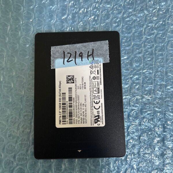 SSD 128GB sata 2.5インチ 中古品検査済み 厚み7mm SAMSUNG
