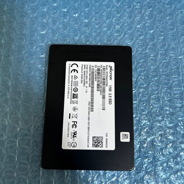 SSD 512GB 1709H sata 2.5インチ 中古品検査済み 厚み7mm Micron