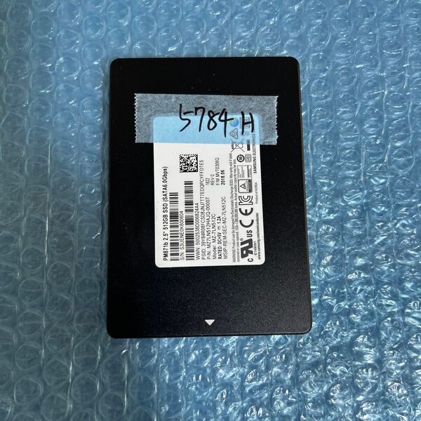 SSD 512GB 5784H sata 2.5インチ 中古品検査済み 厚み7mm SAMSUNG