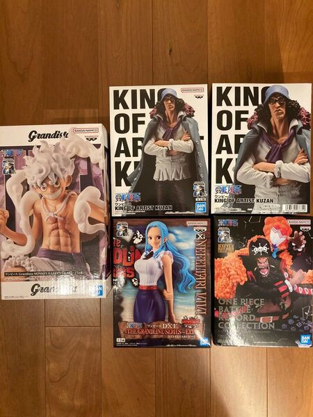 ワンピース フィギュア KING OF ARTIST クザン ビビ 黒髭 ティーチ ギア5 ニカ ルフィ