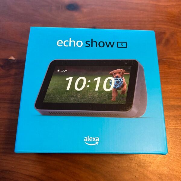 Echo Show 5 第2世代 - スマートディスプレイ with Alexa、2メガピクセルカメラ付き、ディープシーブルー