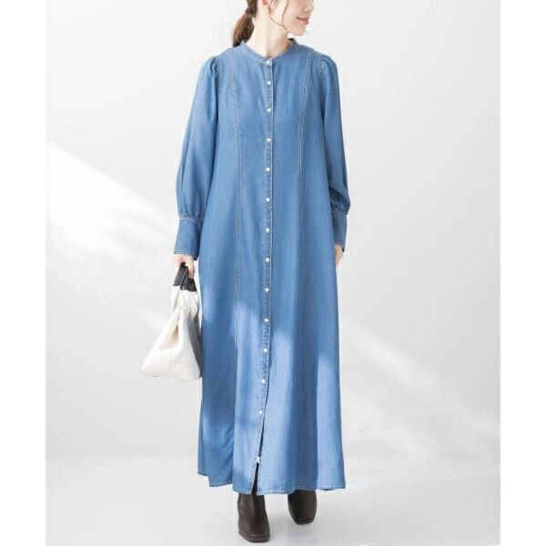 アーバンリサーチ サニーレーベル フィットデニムドレスワンピース