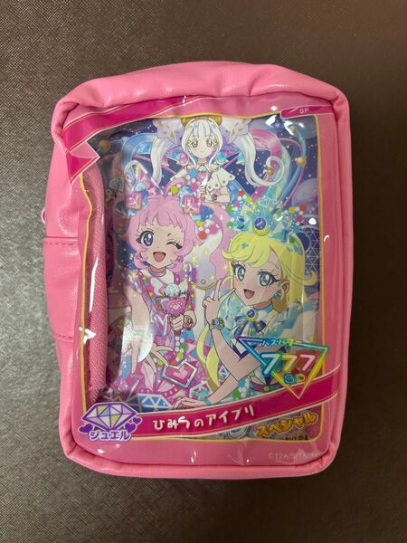 新品 ひみつのアイプリ アイプリ風カードポーチ ピンク