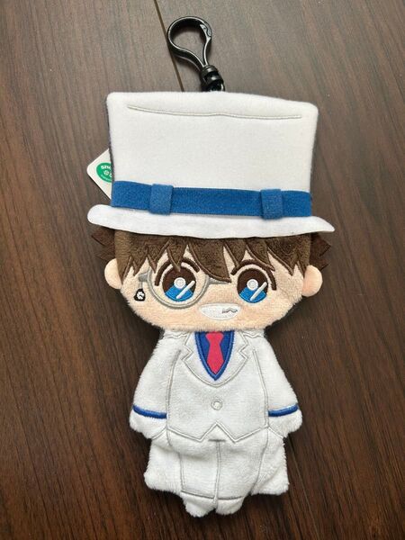 新品タグ付き 名探偵コナン ともポーチ 怪盗キッド