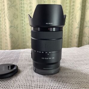 ソニーE 18-135mmレンズ 今月新品購入6700レンズセット品 プロテクター付 箱はありません