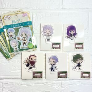 葬送のフリーレン アクリルスタンド ダイソー フリーレン フェルン デンケン ヴィアベル ユーベル 5点セット