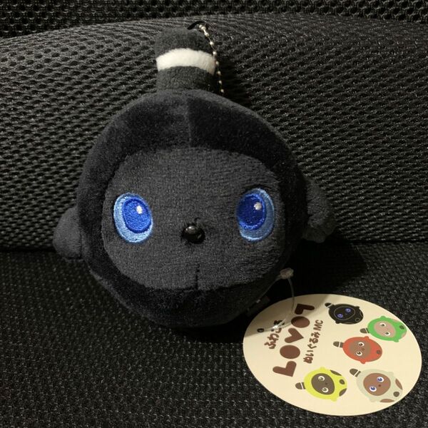 ナムコ限定 ふわころLOVOT ラボット ぬいぐるみ マスコット ブラック
