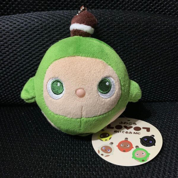 ナムコ限定 ふわころLOVOT ラボット ぬいぐるみ マスコット グリーン