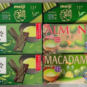 抹茶お菓子6点セット まとめ売り meiji LOTTE
