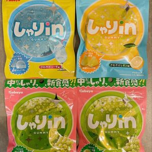 Kabaya しゃりin GUMMY 4袋セット