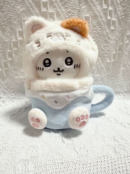 10cmぬい服 被り物 着せ替え ネコマグカップ ちいかわ にじぱぺっと ちびぬい ハチワレ ウサギ